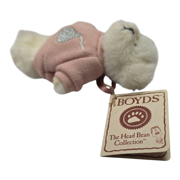Boyds Bears Hershey Mini Mumsie Bear Head Bean Collection Plush Ornament 4" - Picture 2 of 10